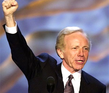 Joe Lieberman has proven once again that a man who refuses to sacrifice his principles can achieve anything: invasion of a foreign country on false pretenses, denial of health care to the poor—you name it.