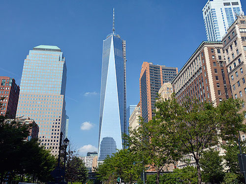 The Freedom Tower, formerly named for world trade