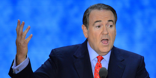 Mike Huckabee called the shootings "domestic terrorism" and abortion "dismembering of human babies."
