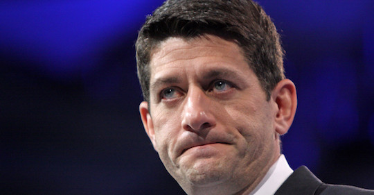 Paul Ryan learns his father was a muppet.
